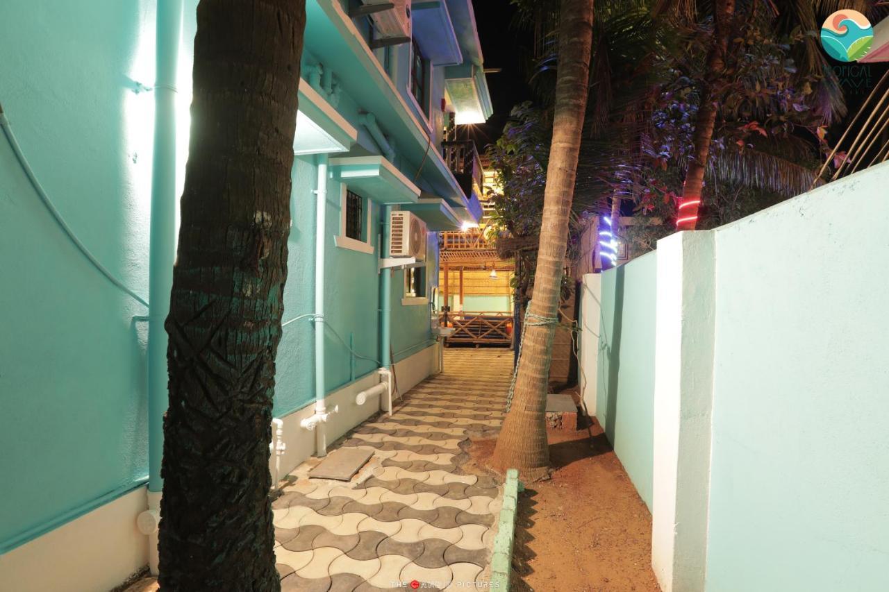 Tropical Wave Hostel Morjim Goa Exteriör bild